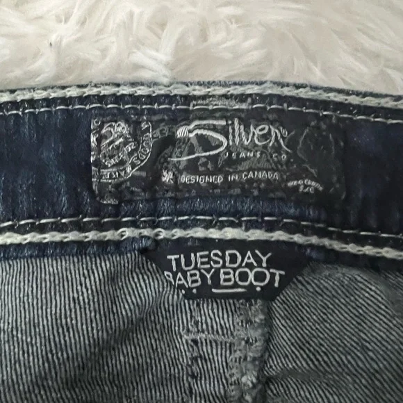 Silver Jeans Women's Blue Boot Cut - Picture 6 of 13